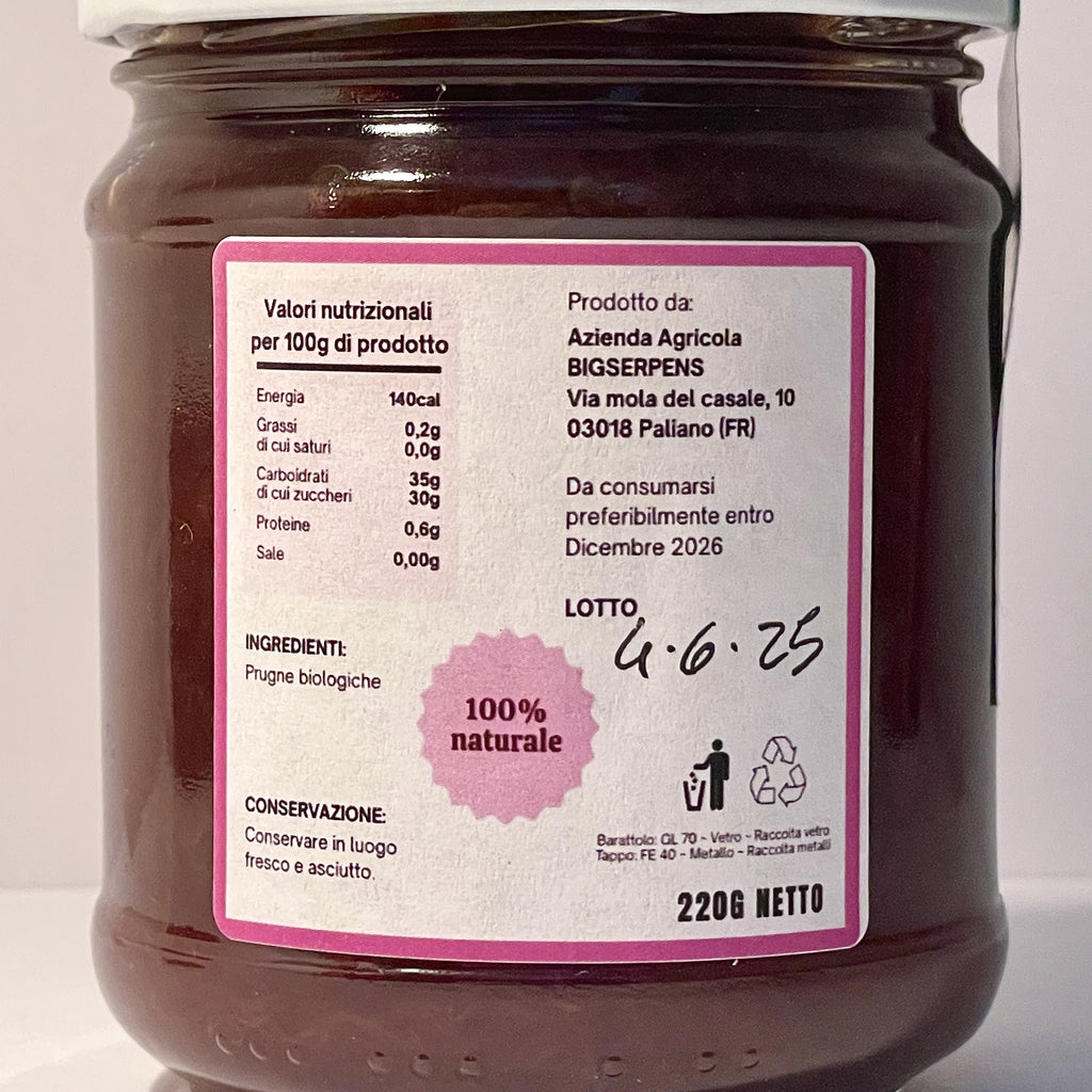 Confettura di Prugna Rossa di Primavera - Nettare e Dolcezze