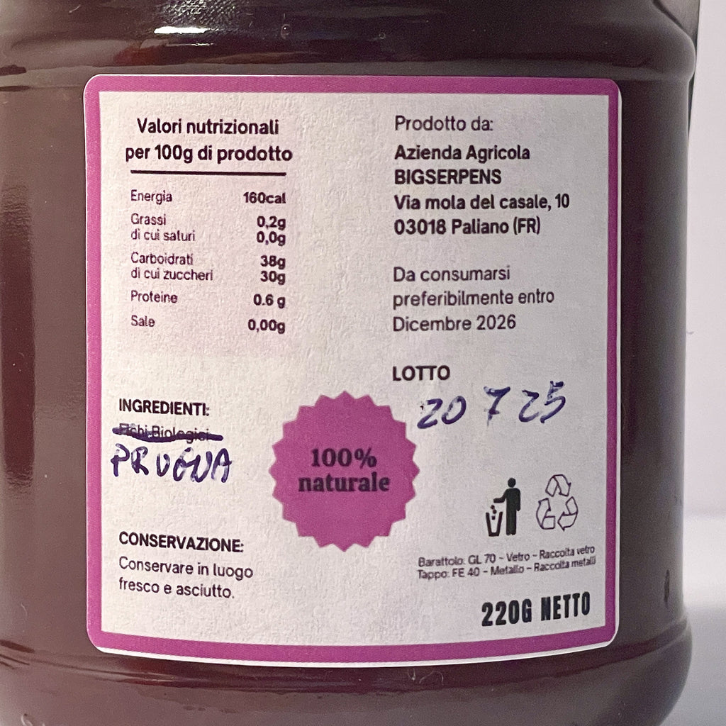 Confettura di Prugne Amare - Nettare e Dolcezze