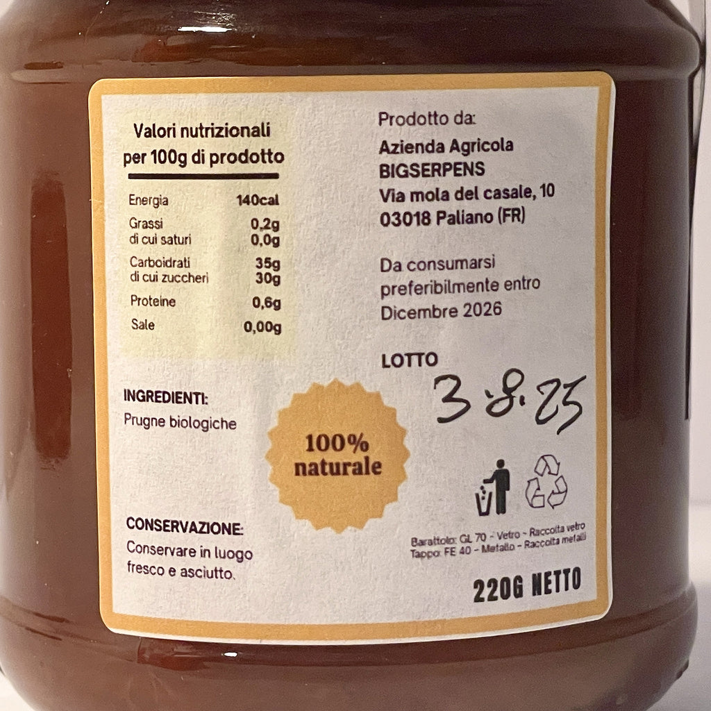 Confettura di Prugna Coscia di Monica Bianca - Nettare e Dolcezze